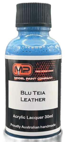 190 Blu Teia Leather image 0