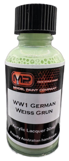472 WW1 German Weiss Grun image 0