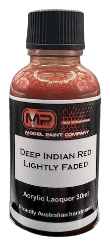 67 Deep Indian Red Lightly Faded