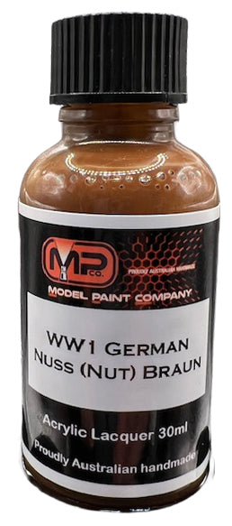 469 WW1 German Nuss (Nut) Braun image 0