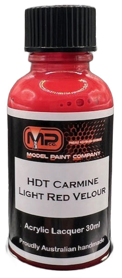 250 HDT Carmine Light Red Velour