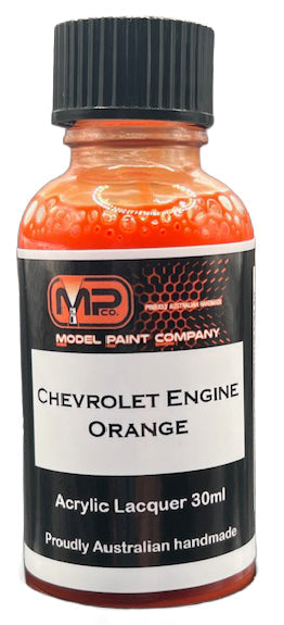 181 Chevrolet Engine Orange image 0