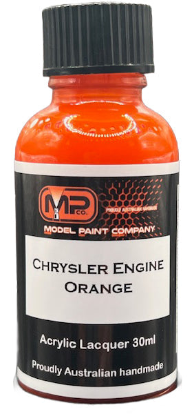 192 Chrysler Engine Orange image 0