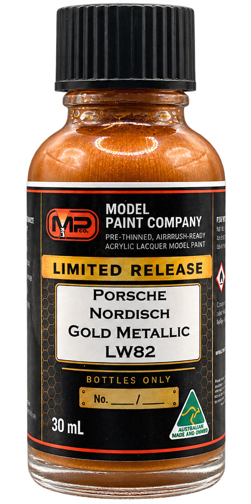 Porsche Nordisch Gold Metallic LW82