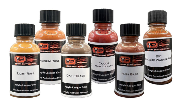 Set 6 - Medium Rust Set