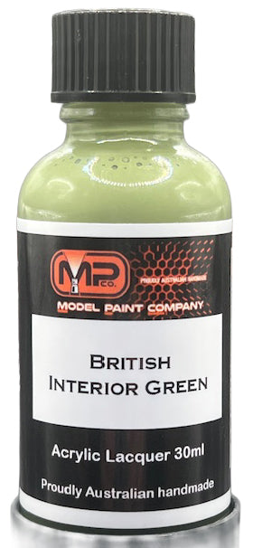 390 British Interior Green