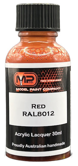316 Red RAL8012